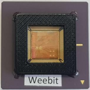 Weebit packaged RRAM chip photo